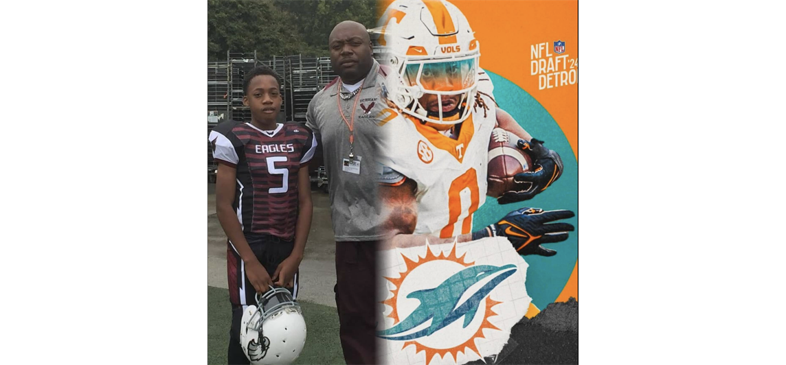 Jaylen Wright from Durham Eagle to Miami Dolphin - WE BUILD CHAMPIONS!